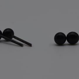 2mm Black glass eyes for crafts