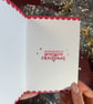 Retro Ho Ho Ho Christmas Card.Mid Century Modern Merry Christmas Card. - Image 4