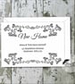 Personalised Moving Home Announcement Cards - Hand Sketched Illustration