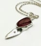 Rare Seaham Multi Silver Flower Necklace, Sterling Silver Tulip Pendant, Gift.  - Image 3