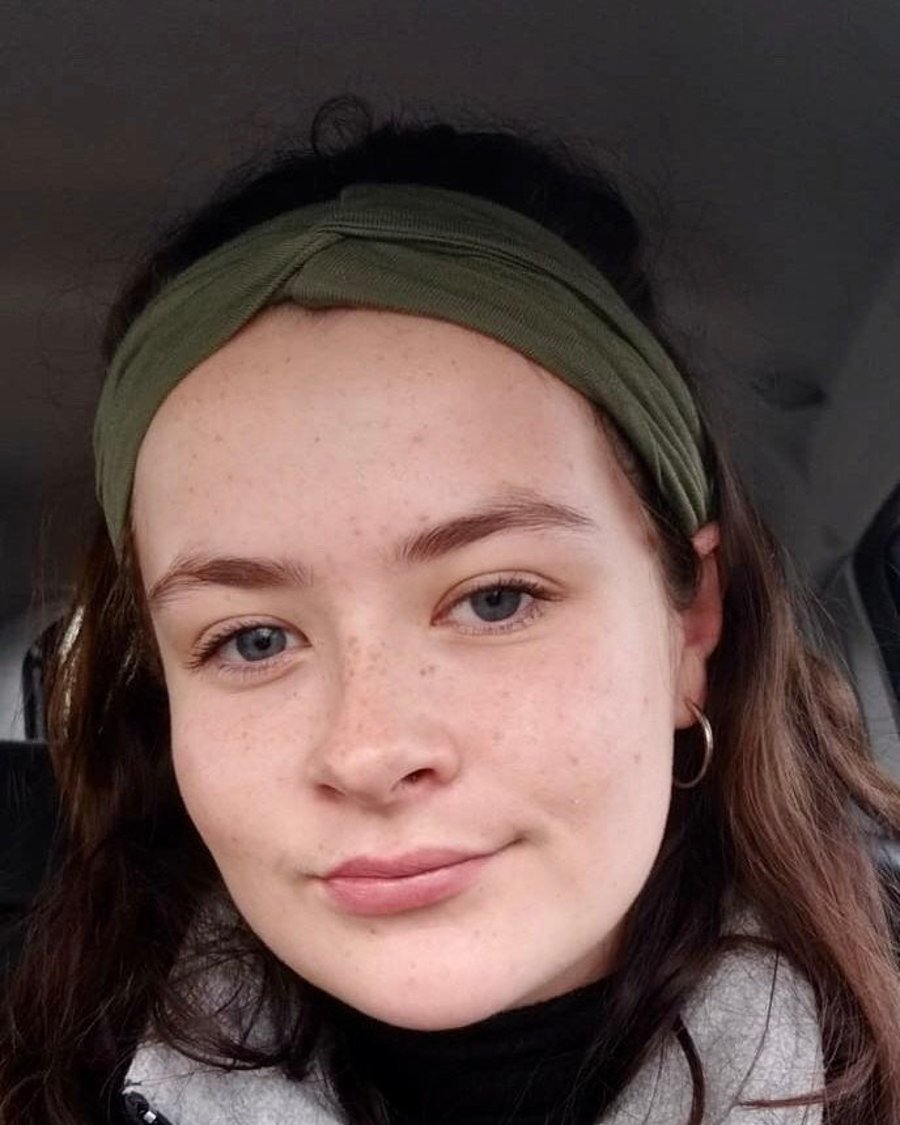 Khaki Jersey Stretch Headband