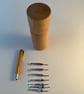 Crochet hook set with 8 hooks of different sizes - Image 1