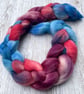 Merino Hand Dyed Spinning Fibre Jolly Sailor 100g - Image 4