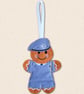 RAF Cadet Gingerbread Decoration - Embroidered Air Cadet Character - Image 2