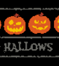 012A - Easy Cross Stitch Autumn Halloween Fun Pumpkins, All Hallows  Eve - Image 3