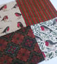 Robin Red Christmas Slow Stitching Kit large - vintage and reclaimed textiles - Image 3