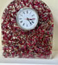 Arch shape petal resin clock- home decor  - Image 5