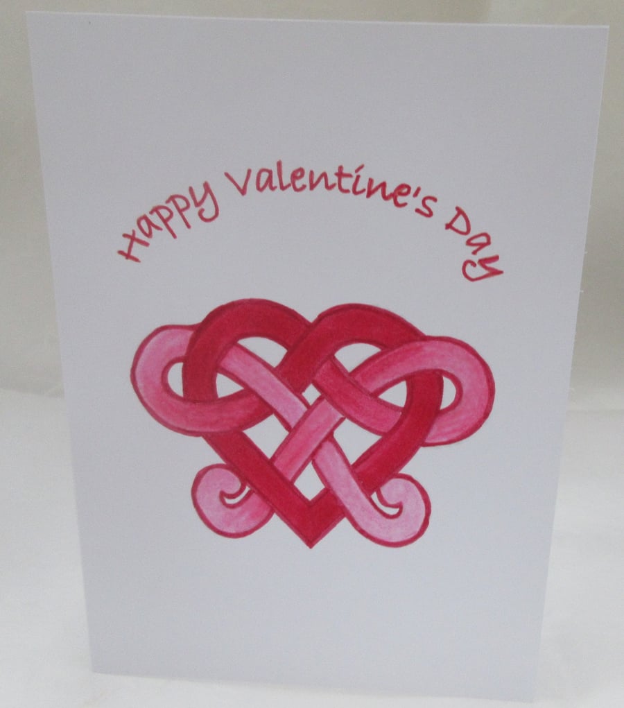 Claire Giles Welsh Language Valentine's St Dwynwen Card