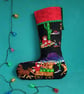 Christmas Stocking - Southwest Santa, can be personalised