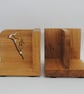 Wooden Woodpecker Bookends - Image 2