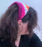 Lesbian pride crochet bandana - Image 2
