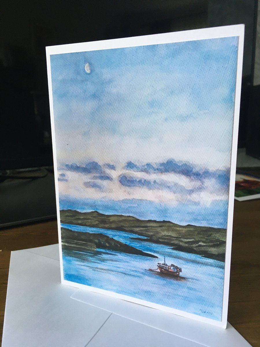 Isle Of Islay Greetings Card