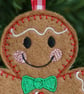 hanging gingerbread boy ornament - Image 2