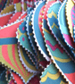 Fabric Christmas Baubles - pack of 5 - Image 7