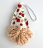 Strawberries Gnome Hanging Decoration - Image 3