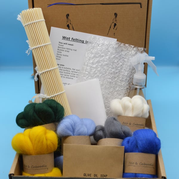 Wet Felting Starter Kit