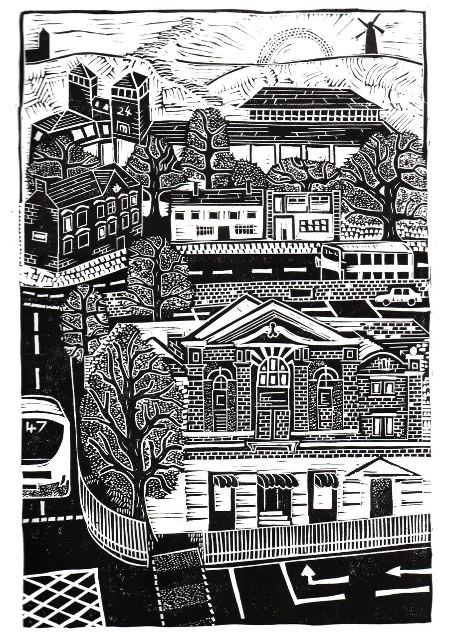 View Over Millenniums Nuneaton