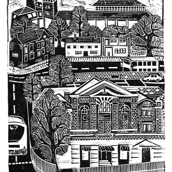 View Over Millenniums Nuneaton