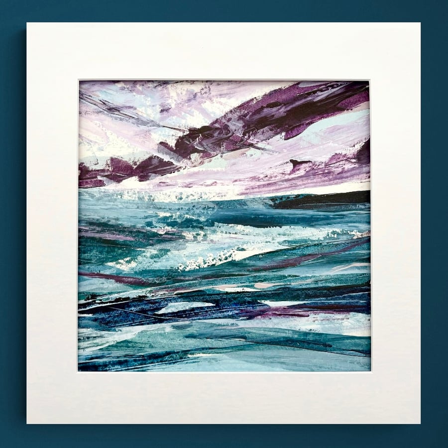 Original Seascape Painting - Clarity After Chaos