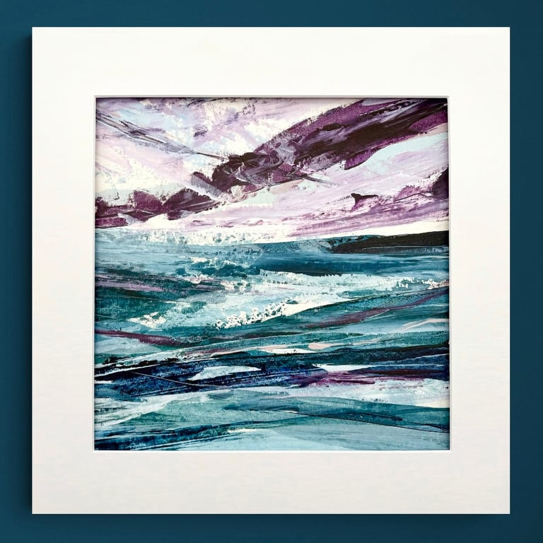 Original Seascape Painting - Clarity After Chaos