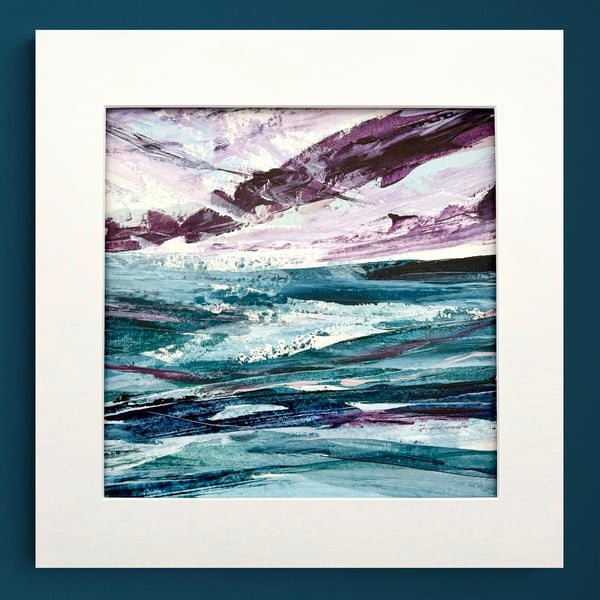 Original Seascape Painting - Clarity After Chaos