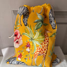 Zoo themed drawstring bag
