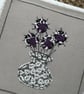 6" embroidered appliqué card - Image 2