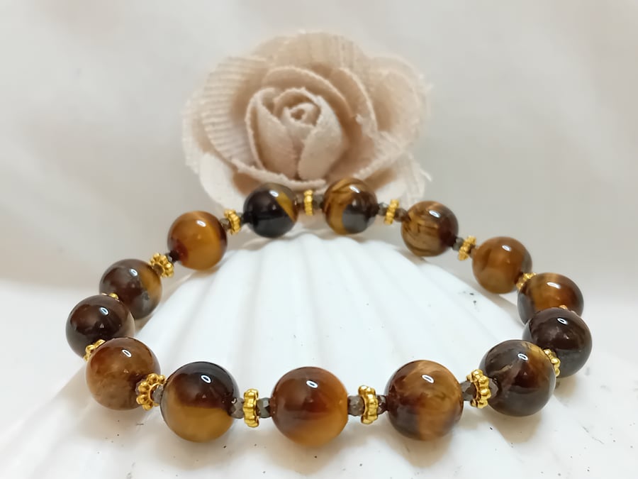 Golden Tigers Eye Bracelet