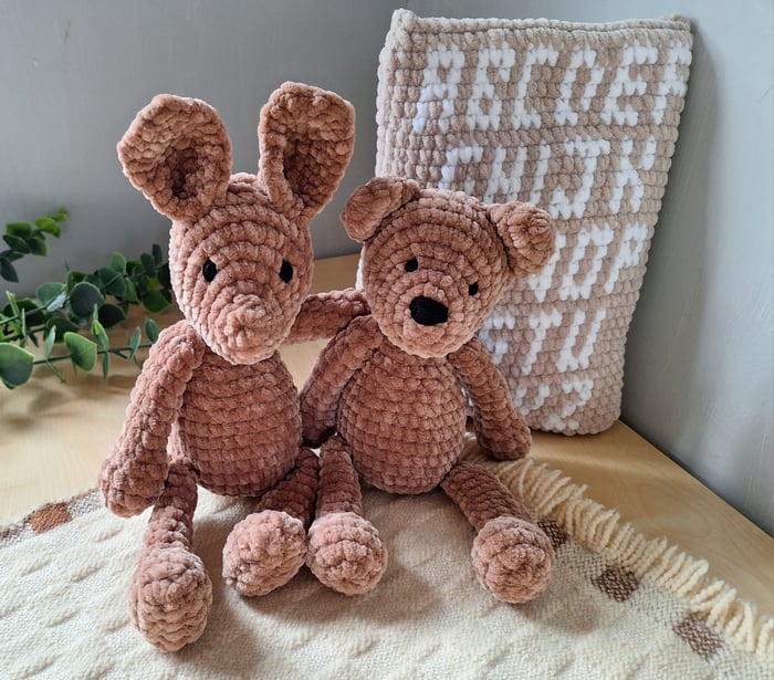 Bunny and Bear Crochet