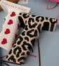 Pawfect grip dryer hose handle in animal print leopard print  - Image 3