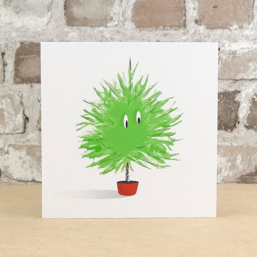 Christmas Card Xmas Tree
