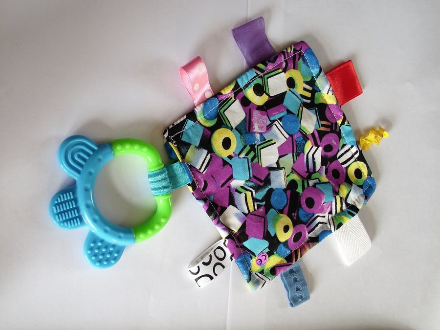 Allsorts tagged teether - POST FREE UK only
