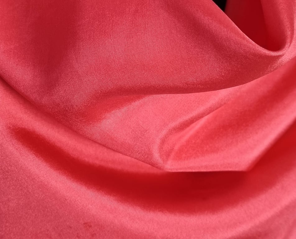Deep Pink Pure Silk Large Square Scarf