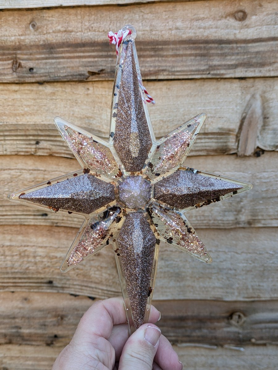 Rose Gold Inspired Supersize Star 