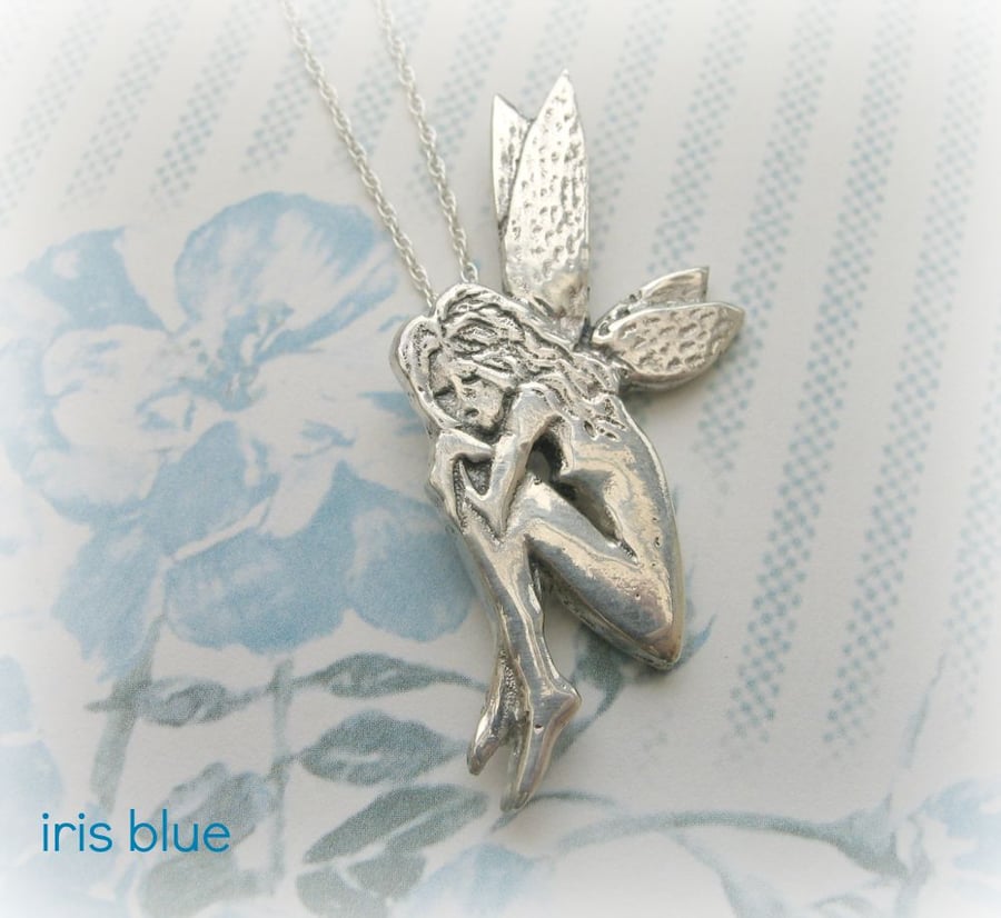 Sterling Silver Fairy Necklace