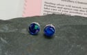 Stud earrings sterling silver