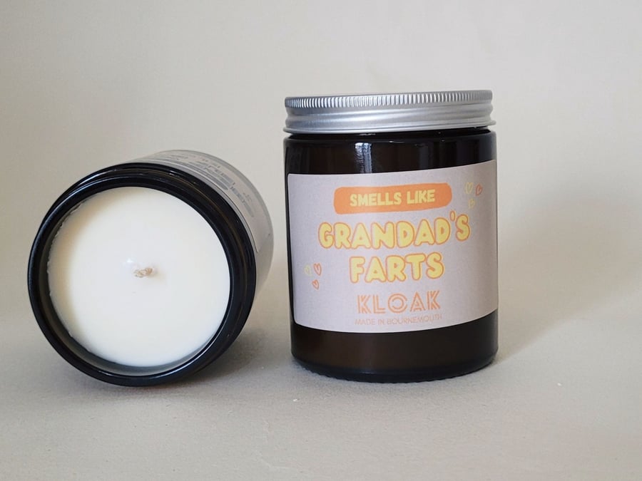 Smells Like Grandad's Farts Candle