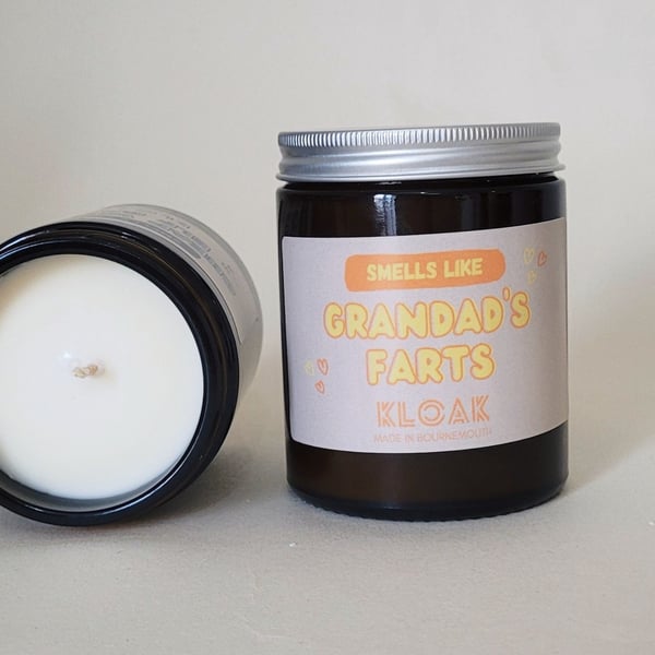 Smells Like Grandad's Farts Candle