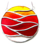 Making HeatWaves Stained Glass Suncatcher Handmade Ring  - Image 5