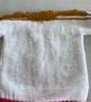 White jumper with coloured stripes  - Image 4
