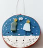 Our First Christmas, Handmade Sea Glass Decoration - Image 2