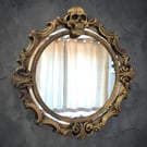 Goth Mirror 19cm Frame Baroque Style