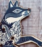 Vulpecula the Fox Wooden Decoration  - Image 2
