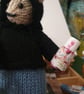 Graffiti Rat a Hand Knitted Mouse - Image 3