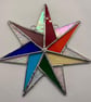 Stained glass 7-point rainbow star - Image 5