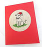 5 Mini Schnauzer.Jack Russell.Boarder. Fox Terriers Christmas Cross Stitch Cards - Image 5