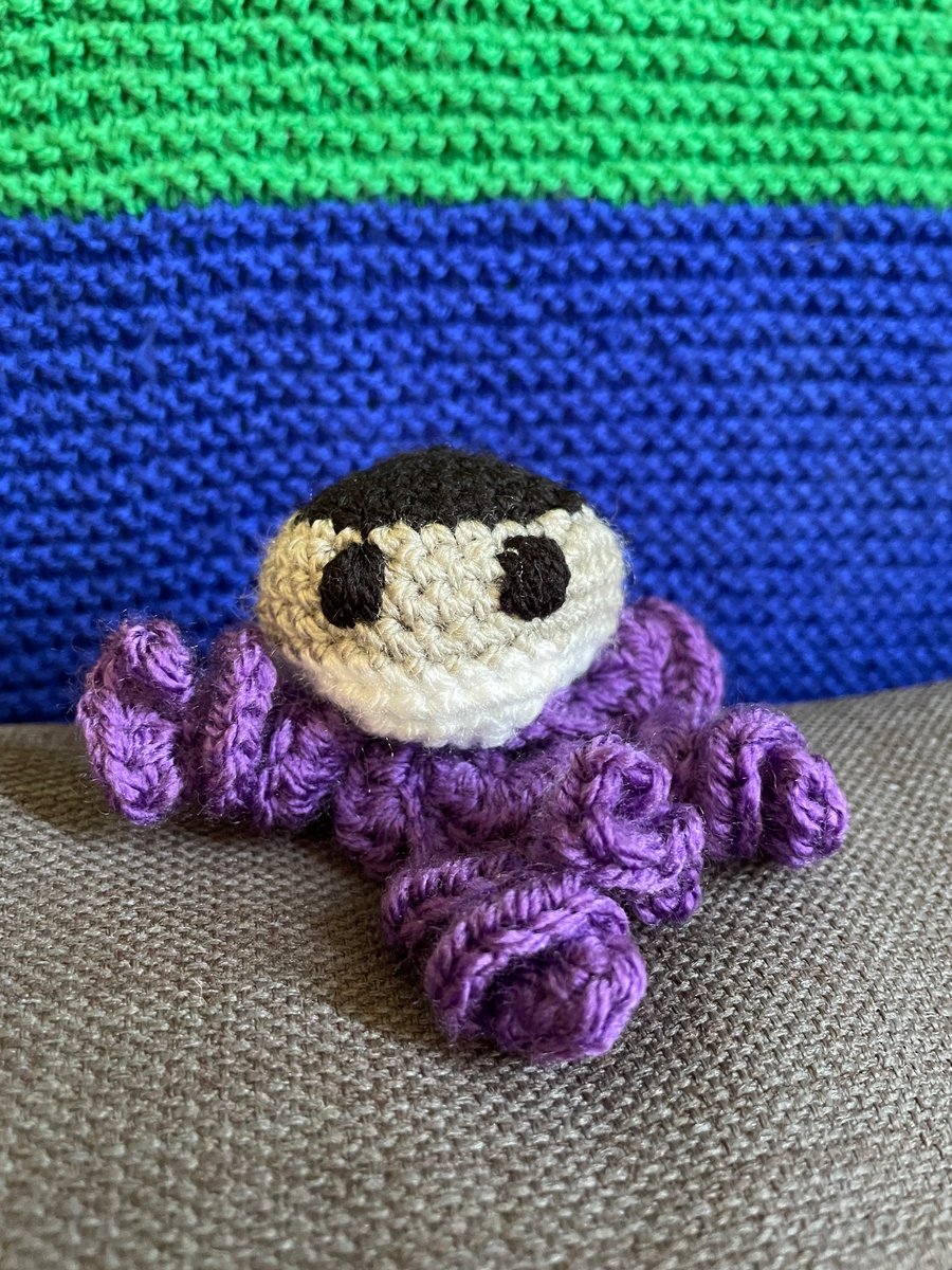 Crochet Asexual Flag Octopus
