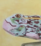 Painting of a vintage tin frog - Image 3