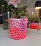 Large Pink & Coral Seashell Planter with Inbuilt Drainage – Coastal Décor - Image 3