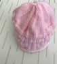 Pink hat with a patterned border - Image 4